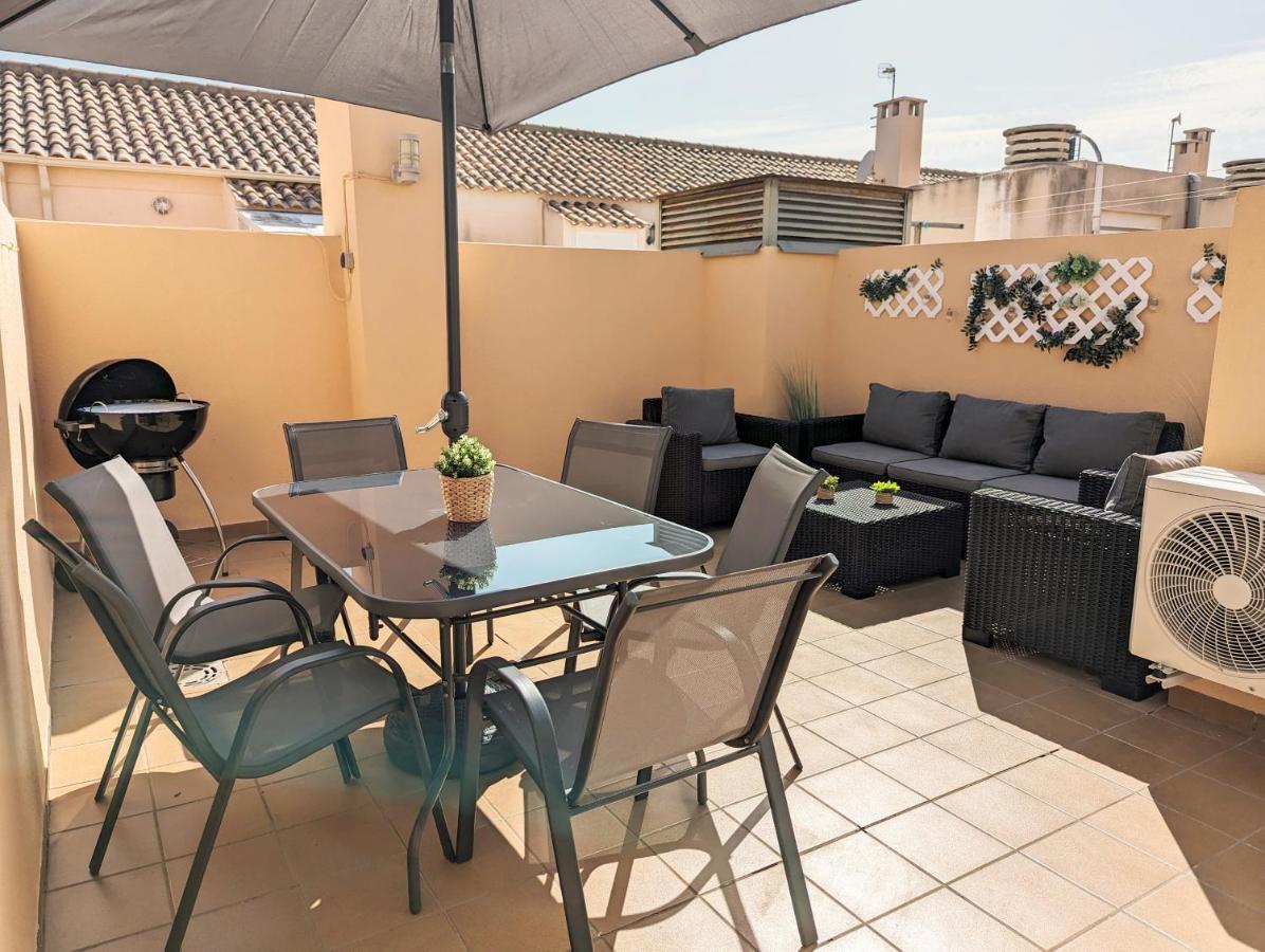 Apartamento Las Palmeras - Con Terraza, Barbacoa, Aire Acondicionado Y A 250M De La Playa! Los Alcázares Buitenkant foto